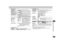 Page 1717RQTC0115
∫“AUDIO” menu
∫“DISPLAY” menu ∫“OTHERS” menu 
§1The original language designed on the disc is selected.§2Input a code number referring to the table (➜18).§3If the language selected for “AUDIO” is not available, subtitles appear in that 
language (If available on the disc). SETTING STATEDisplay the current setting of the items below
PCM OUTPUT
Check the digital input 
limitations of the 
equipment you connect 
using COAXIAL terminal 
and select the maximum 
sampling frequency of 
PCM digital...