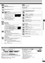 Page 19RQT6974
19
Advanced operations
 Audio Menu
 Picture Menu Picture Menu
∫User modePress [1] while “U1”, “U2” or “U3” is highlighted and then press [3,4] to 
select “1”, “2” or “3”.
U1: MPEG D.N.R. (Digital Noise Reduction)
U2: Picture Control
U3: Video output mode➜left
Indicates how far you have played through an item.
Changing the time display [RAM] [DVD-A] [DVD-V] [VCD] [CD]
Press [3, 4] to show the elapsed play time or remaining time for the 
program, play list, track or title (or chapter during program...