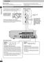 Page 6Getting started
RQT6974
6
Connection
Before connection≥Disconnect the AC power supply cord.
≥Turn off all equipment and read the appropriate operating instructions.≥The equipment connections described are examples.
≥Peripheral equipment and optional cables sold separately unless 
otherwise indicated.
Connection to a television
AC IN
OPTICAL
PB
PR
DIGITAL AUDIO OUT
(PCM/BITSTREAM)COMPONENT VIDEO  OUT
(480P/480I)AUDIO OUT
VIDEO OUTS VIDEO  OUT
SURROUND
L
R
SURROUND
FRONT R/R
LY FRONT L/L
R
5.1ch 2ch...