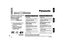 Page 1PP
RQT8087-Y
Operating Instructions
Manuel d’utilisationDVD/CD PLAYER
Lecteur DVD/CDModel No./Modèle 
DVD-S77
If you have any questions contact/
Pour toute demande de 
renseignements, appeler auIn the U.S.A.: 
1-800-211-PANA(7262)
In Canada/Au Canada: 
1-800-561-5505
See page 4 for details.
Pour plus de renseignements, voir 
à la page
 4.
MULTI-FORMAT PLAYBACK
 recorded with DVD video recorders etc.Video & Still pictures (JPEG)DVD-R/DVD-RW/+R/+RW
 recorded and finalized with DVD video  
recorders etc....