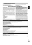 Page 21RQT7584
21
Limited Warranty (ONLY FOR U.S.A.)
Panasonic Consumer Electronics Company,
Division of Matsushita Electric Corporation of America
One Panasonic Way Secaucus, New Jersey 07094Panasonic Sales Company, Division of Matsushita Electric 
of Puerto Rico, Inc.,
Ave. 65 de Infantería, Km. 9.5
San Gabriel Industrial Park, Carolina, Puerto Rico 00985
Panasonic DVD Player Limited WarrantyLimited Warranty CoverageIf your product does not work properly because of a defect in materials or workmanship,...