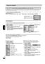 Page 30RQT7584
12
Menus de navigation
Il est possible de lire des contenus JPEG et MPEG4 sur disque DVD-RAM ou des disques HighMAT sans utiliser la fonction HighMAT (➜page 15, 
“Lecture disque données” dans Menu Autres).
Pendant l’affichage du menu
Appuyer sur [3 4] pour sélectionner “Tous”, “Audio”, “Arrêt sur image”, ou “Vidéo” puis appuyer sur [ENTER].
≥Pour afficher/quitter l’écran
Appuyer sur [TOP MENU]
1 Appuyer sur [MENU].
2 Appuyer sur [3421] pour sélectionner le groupe, puis 
appuyer sur [ENTER]....