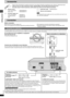 Page 4Getting started
RQT6726
4
Accessories
Please check and identify the supplied accessories. Use numbers indicated in parentheses when asking for replacement parts.
(Only for U.S.A.) To order accessories contact 1-800-332-5368 or web site (http://www.panasonic.com).
(For other areas) To order accessories, call the dealer from whom you have made your purchase.
∏1 Remote control
U.S.A. and Canada (N2QAJB000070)
Other areas (N2QAJB000071)
∏1 AC power supply cord
U.S.A. and Canada (RJA0065-A)
Australia and N.Z....