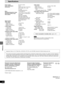 Page 46Reference
RQT5741
46
RQT5741-YF0501MF0
Panasonic Consumer Electronics
Company, Division of Matsushita
Electric Corporation of America
One Panasonic Way Secaucus,
New Jersey 07094
http://www.panasonic.com
 2001 Matsushita Electric Industrial Co., Ltd.
Printed in Japan
Panasonic Sales Company,
Division of Matsushita Electric
of Puerto Rico, Inc. (“PSC”)
Ave. 65 de Infantería, Km. 9.5
San Gabriel Industrial Park,
Carolina,
Puerto Rico 00985
Panasonic Canada Inc.5770 Ambler Drive
Mississauga, Ontario
L4W...