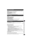 Page 33
33
RQT8912
F1104
Product Service
1. Damage requiring service—The unit should be serviced by qualified service personnel if:
(a) The AC power supply cord or AC adaptor has been damaged; or
(b) Objects or liquids have gotten into the unit; or
(c) The unit has been exposed to rain; or
(d) The unit does not operate normally or exhibits a marked change in performance; or
(e) The unit has been dropped or the cabinet damaged.
2. Servicing —Do not attempt to service the unit beyond that described in these...