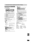 Page 8181
RQT9434
Convenient functions
Convenient functions to play back and viewing or listening
1Press [DISPLAY].
≥Depending on the condition of the unit (playing, stopped, 
etc.) and disc contents, there are some items that you 
cannot select or change.
≥ The menu is not displayed w hen playing still pictures.
2Press [3,4] to select the menu and 
press [ 1].
3Press [ 3,4] to select the item and 
press [ 1].
4Press [ 3,4] to select the setting.
≥Some items can be changed by pressing [OK].
To clear the...