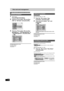 Page 8484
RQT9434
Disc and card management
[BD-RE] [BD-R] [RAM] [-R] [-R]DL]  [-RW‹V›] [+R]  [+R]DL] [+RW] [-RW‹VR›]
[SD]
1While stopped
Press [FUNCTION MENU].
2Press [ 3,4] to select “Blu-ray Disc / 
DVD” or “SD Card ” and press [OK].
3Press [3,4] to select “Blu-ray Disc 
Management”, “DVD Management” or 
“Card Management” and press [OK].
e.g.,  [RAM]
To return to the previous screen
Press [RETURN ].
To exit the screen
Press [EXIT]. [BD-RE]
 [BD-R] [RAM]
After performing steps 1–3 ( >left)
1Press [ 3,4] to...