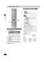 Page 2626
RQT7301
Playing back
Using on-screen menus
1Press [DISPLAY].
≥Depending on the condition of the unit (playing, stopped, 
etc.) and disc contents, there are some items that you 
cannot select or change.
2Press [3,4] to select the menu and 
press [1].
3Press [3,4] to select the item and 
press [1].
4Press [3,4] to select the setting.
≥Some items can be changed by pressing [ENTER].
To clear the on-screen menus
Press [DISPLAY].
§You may have to use the menus (➡page 22) on the disc to 
change.
≥The display...