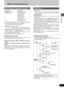 Page 1111
RQT6981
Setting up
SD/PC card and still pictures
§1A PC card adapter conforming to PC card standards is necessary.§2Can only play still pictures and save to DVD-RAM.§3Content saved on SD media storage (SV-PT1).
≥Compatible with: FAT 12 or FAT 16
(Mobile hard disk is also FAT 32 compatible)
≥Use this unit to format a memory card when using for the first time
(➜page 36). Note that the memory card may no longer be usable
on other equipment once formatted on this unit.
≥This unit operates in accordance...