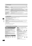 Page 5454
RQT7303
Reference
Troubleshooting guide
Still picturesPage
1. Damage requiring service— The unit should be serviced by qualified service personnel if:
(a) The AC power supply cord or AC adaptor has been damaged; or
(b) Objects or liquids have gotten into the unit; or
(c) The unit has been exposed to rain; or
(d) The unit does not operate normally or exhibits a marked change in performance; or
(e) The unit has been dropped or the cabinet damaged.
2. Servicing— Do not attempt to service the unit beyond...