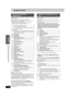 Page 5656
RQT7303
Español
Guía de referencia rápida en español
Instalación básica
Consulte la ilustración que aparece en la página 7 de la sección 
en idioma inglés.
≥Las conexiones del equipo descritas son ejemplos.
≥Antes de hacer la conexión, apague todos los equipos y lea los 
manuales de instrucciones apropiados.
≥El equipo periférico y los cables opcionales se venden por 
separado a menos que se indique lo contrario.
∫Cable coaxial de 75 ≠ 
La señal de imagen y sonido procedente de este aparato no pasa a...