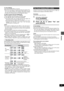 Page 2929
RQT6984
Dubbing
To stop dubbingPress and hold [RETURN] for 3 seconds.
≥Data will be recorded up to the point recording was stopped. How-
ever, if you stop dubbing in High Speed mode partway, the part
you tried recording will become unplayable. (Recording to DVD-R
will reduce the remaining amount of recordable disc space.)
To add or remove from the dubbing listWhile the Dubbing List (➜ step 4-1) is displayed
1Press [3, 4] to select the dubbing list and press [1].
2Press [3, 4] to select an item and...