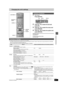 Page 4747
RQT7392
Convenient functions
Changing the unit’s settings
1While stopped
Press [SETUP].
2Press [3,4] to select the tab and 
press [1].
3Press [3,4] to select the menu and 
press [ENTER].
4Press [3,4] to select the option and 
press [ENTER].
To exit the screen
Press [SETUP].
To return to the previous screen
Press [RETURN].
The settings remain intact even if you switch the unit to standby.
§1You need to set these menus only when you do not use TV Guide On ScreenTM system. These menus turn gray and...