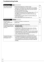 Page 6464
RQT9048
General IssuesUSBPage
The contents of the USB 
memory cannot be read. Check that the USB memory is inserted correctly.
The format of the USB memory or of its contents is not compatible 
with the unit. (The contents on the USB memory may be damaged.)
The USB memory contains a folder structure and/or file extensions 
that are not compatible with this unit.
Turn off and then turn on the unit again.
USB memories connected using a USB extension cable, a USB multi 
card reader or USB hub may not be...