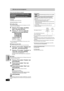 Page 5252
RQT8023
Convenient 
functions
HDD, disc and card management
Refer to the control reference on page 50.
[-R] [-RW‹V›] [+R]
Preparation
Press [DVD] to select the DVD drive.
After performing steps 1–3 (➡50)
∫Top Menu Style
You can select the background that will be displayed as the DVD-
Video top menu after finalizing.
4Press [3,4] to select “Top Menu 
Style” and press [ENTER].
5Press [3,4,2,1] to select the 
background and press [ENTER].
≥You can change thumbnails displayed in the top menu. (➡39,...