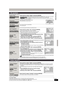 Page 4545
RQT8365
After performing steps 1–5 (➡44)
§ Multiple editing is possible.
After performing steps 1–7 (➡44)
§ Multiple editing is possible.
Title operations
Delete Title§
[HDD] [RAM] [-R] [-R]DL] [-RW‹V›]
[+R] [+R]DL] [+RW]
Press [2,1] to select “Delete” and press [ENTER].
≥Once deleted, the recorded contents are lost and cannot be restored. Make certain before proceeding.
≥
[-R] [-R]DL] [+R] [+R]DL] The available recording space does not increase when you delete titles. 
≥[-RW‹V›] [+RW] Available...