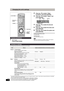 Page 6060
RQT8365
Changing the unit’s settings
1While stopped
Press [FUNCTIONS].
2Press [3,4] to select “Other 
Functions” and press [ENTER].
3Press [3,4] to select “Setup” and 
press [ENTER].
4Press [3,4] to select the tab and 
press [1].
5Press [3,4] to select the menu and 
press [ENTER].
6Press [3,4] to select the option and 
press [ENTER].
To return to the previous screen
Press [RETURN].
To exit the screen
Press [RETURN] several times.
[Note]
There may be differences in operation methods. If this happens,...