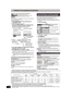 Page 8282
RQT8365
Grabación de programas de televisión
Consulte la referencia de los controles en la page 81.
≥[HDD] Puede grabar hasta 500 títulos en la HDD.
≥[RAM] [-R] [-RW‹V›] Puede grabar hasta 99 títulos en un disco.
≥[+R] [+RW] Puede grabar hasta 49 títulos en un disco.
Preparación
≥Encienda el televisor y seleccione la entrada de vídeo apropiada a 
las conexiones de esta unidad.
≥Encienda esta unidad.
1 Pulse [DRIVE SELECT] para seleccionar la 
unidad HDD o DVD.
2
Si ha seleccionado la unidad DVD
Pulse [