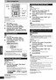 Page 30RQT8009
30
Convenient 
functions
Disc management
Preparation
•Turn on the television and select the appropriate video input to suit 
the connections to this unit.
•Turn the unit on.
•Insert the disc to be managed.
1While stopped
Press [FUNCTIONS].
2Press [e, r] to select “Other 
Functions” and press [ENTER].
3Press [e, r] to select “DISC 
MANAGEMENT” and press [ENTER].
Select which step 4 to perform depending on what you want to 
do next.
steps 1-3 (➔ above)
4Press [e, r] to select “Disc 
Protection” and...