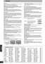 Page 36RQT8009
36
Reference
Glossary
Bitstream
This is the digital form of multi-channel audio data (e.g., 5.1 channel) 
before it is decoded into its various channels.
CPRM (Content Protection for Recordable Media) 
CPRM is technology used to protect broadcasts that are allowed to 
be recorded only once. Such broadcasts can be recorded only with 
CPRM compatible recorders and discs. 
Dolby Digital 
This is a method of coding digital signals developed by Dolby 
Laboratories. Apart from stereo (2-channel) audio,...