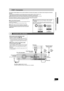 Page 1313
RQTV0134
STEP 1 Connection
This section includes diagrams of two common methods of connection (A-B, pages 13-14). Please connect using the one that best 
suits you.
≥Visit Panasonic’s homepage for more information about connection methods. (This is in English only.)
http://www.panasonic.com/consumer_electronics/dvd_recorder/dvd_connection.asp
≥Before doing any connection, turn off all the equipments and read the appropriate operating instructions.
≥Peripheral equipments and optional cables are sold...