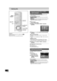 Page 5252
RQTV0134
Deleting title
Preparation
≥Release protection (disc l 53, cartridge l53). [RAM]
≥Insert a disc (l22).
≥Select DVD side with pressing [DRIVE SELECT].[RAM] [-R] [-R]DL] [-RW‹V›] [+R] [+R]DL] [+RW]
≥A title cannot be restored once it is deleted. Make certain 
before proceeding.
≥You cannot delete while recording.
≥[-R] [-R]DL] [+R] [+R]DL] Available space does not increase after 
deletion.
≥[-RW‹V›] [+RW] Available recording space increases when the last 
recorded title is deleted. (The...