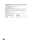 Page 6666
RQTV0134
Product Service
1. Damage requiring service — The unit should be serviced by qualified service personnel if:
(a)The AC power supply cord or AC adaptor has been damaged; or
(b)Objects or liquids have gotten into the unit; or
(c)The unit has been exposed to rain; or
(d)The unit does not operate normally or exhibits a marked change in performance; or
(e)The unit has been dropped or the cabinet damaged.
2. Servicing — Do not attempt to service the unit beyond that described in these operating...