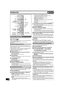 Page 76Grabación
76
VQT0R73
Puede introducir hasta 16 programas con un adelanto de un mes.
Operaciones preliminares
≥Quite la protección [RAM].
≥Inserte un disco (l72) y asegúrese de que haya bastante espacio 
vacío para grabarle encima.
≥Controle que el reloj esté ajustado a la hora correcta.
≥Pulse [DVD].
El introducir los números PlusCode
® es una manera sencilla de 
grabación temporizada. Puede encontrar estos códigos en las guías 
TV de los periódicos y revistas. 
≥Cuando conecte una caja TV de cable o un...