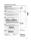 Page 1717
RQT9046
Basic OperationsBasic Operations
Recording Television  Programs
Refer to “Important Notes for Recording” (➔ 20) and “Advanced Recording” (➔ 21 to 23) for detailed information on 
recording.
RAM -R -R DL -RW(V) +R +R DL +RW
Preparation:
Turn on the television and select the appropriate video input to suit the 
connections to this unit (Example: AV input).
RAM If the disc is protected, release protection (➔ 44). •
•
  to turn the unit on.
“HELLO” appears on the unit’s display. –
 ;OPEN/CLOSE  to...