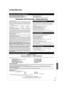 Page 7979
RQT9046
ReferenceReference
Limited Warranty
Panasonic Consumer Electronics Company,
Division of Panasonic Corporation of North America
One Panasonic Way Secaucus, New Jersey 07094
Panasonic Puerto Rico, Inc.Ave. 65 de Infantería, Km. 9.5
San Gabriel Industrial Park, Carolina, Puerto Rico 00985
Limited Warranty  CoverageIf your product does not work properly because of a defect in materials or workmanship, Panasonic 
Consumer Electronics Company or Panasonic Puerto Rico, Inc. (collectively referred to...