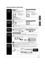 Page 2323
RQT9056
Important Notes for Recording 
Analog broadcasts:
[RAM] [VHS]
Both Main and SAP audio are recorded.
You can change the audio during playback (