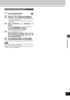 Page 37Timer recording
37
RQT6570
1Press [PROG/CHECK].
The timer recording list appears.
2Press [3, 4] to select the program.
≥You may also select programs by inputting a 2-digit number
using the numbered buttons.
≥Press [2, 1] to move to the page preceding or following the
one on display.
3Press [CANCEL] or [ADD/DLT] to
delete,
You cannot delete programs that are currently recording.
or press [ENTER] to change.
The timer recording setting screen appears.
4If you pressed [ENTER] in step 3,
Move through the...