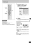 Page 45Editing
45
RQT6570
Entering text
[HDD] [RAM] [DVD-R] [CARD]
This page shows how to enter text for:
≥Disc titles (➜page 38)
≥Program titles for timer recording (➜pages 34 and 35)
≥Program titles (➜page 40)
≥Play list titles (➜page 42)
≥Folder titles of still pictures (➜page 25)
If you give a title to a program when setting timer recording, it will
become easier to find the program when using Direct Navigator.
1After the titling screen appears
Press [3, 4, 2, 1] to select the 
character and press [ENTER]....