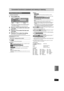 Page 7777
RQT9439
Convenient functions
Convenient functions to playback and viewing or listening
1Press [DISPLAY].
≥ Depending on the condition of the unit (playing, stopped, 
etc.) and disc contents, there are some items that you 
cannot select or change.
≥ The menu is not displayed when playing still pictures.
2Press [ 3,4] to select the menu and 
press [ 1].
3Press [ 3,4] to select the item and 
press [ 1].
4Press [ 3,4] to select the setting.
≥Some items can be changed by pressing [OK].
To clear the...