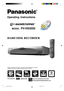 Page 1Please read these instructions carefully before attempting to connect,
operate or adjust this product. Please save this manual.
MODEL  PV-HS3000
HARD DISK RECORDER
Operating Instructions
For assistance,
1-888-843-9788http://www.panasonic.com/videoPhone
Consumerproducts@Panasonic.comWeb
e-mail
    
PanaHDR P01-.p6500/12/01, 16:37 1 