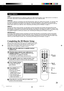 Page 2121
Input Options
CableIf you have cable television but no cable box, select your cable service provider. If your cable service is not listed on
the screen, send mail to Consumerproducts@Panasonic.com or call 1-888-843-9788.
Cable boxIf you have a cable box connected to the Hard Disk Recorder, select your cable service provider. You will also need
to connect and position the IR blaster that came with the Hard Disk Recorder. This is required so the Hard Disk
Recorder can change the channels on your cable...