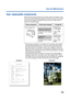 Page 149 
149 Care and Maintenance 
User replaceable components 
When the printer panel indicates that a supply needs to be replaced, make 
sure that you have replacement supplies on hand. The printer may continue 
to print until the supply is completely used up; but then it stops until you 
replace the indicated supply.
* 
1 
These figures are based on an average of 5% coverage of the printable 
area and standard density for any one color (refer to Example A below 
left: Monochrome 5% coverage). 4 colors (Cyan,...