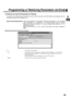 Page 5149
To Retrieve the Internet Parameters for Backup
To retrieve the existing Internet Parameters, send a plain text email to the DX-2000’s email address with the
following command in the Subject line:
#get parameters(password)#
 : where the password is the Remote Password programmed in the DX-2000’s
User Parameters (i.e. 123456789).  For security, always input a Remote
Password in the User Parameters.  If it was not programmed, signify with () (i.e.
#get parameters()#).
Make sure that the CC..., Bcc......