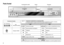 Page 6VIDEO INL/MONO-AUDIO IN-R
AV 3
S VIDEO IN
EJECT
REC
CH
DUBBING
VHS
/ x1.3
CH
REC
DUBBING
OPEN/CLOSE
VHS/DVDEXT LINK
6
Stop
Reproducción / x1.3
Parte frontal 
Busqueda de imagen o rebobinado rápido
Stop
Reproducción
VHS DVD
Conexiones frontales
Abrir y cerrar el compartimiento de disco
Tecla de selección de programaTecla de selección de programa
Grabación
Grabación AV 3
Terminal de entrada
Extracción de casete
Copiar de DVD a VHS
Copiar de VHS a DVD Entrada S VIDEOInterruptor de alimentación en...