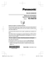 Page 24Guía de instalación
Sistema de red doméstico
Sensor de rotura de cristales
Modelo n°    KX-HNS104
Gracias por adquirir un producto Panasonic.Este documento explica cómo instalar el sensor de rotura de vidrio de forma
correcta. Para obtener detalles sobre cómo usar el sistema, consulte la  Guía
del usuario  (página 13).
Lea este documento antes de usar la unidad, y guárdelo para consultarlo en el
futuro.
Para obtener ayuda, comuníquese con nosotros llamando al 1-800-272-7033 o
visite nuestro sitio web:...