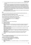 Page 57cut out or be delayed when talking to the camera, especially over a slow or congested network
connection.
R Lower frame rates mean images are refreshed less often and moving subjects may appear
“choppy”, however, images displayed on your mobile device will be less delayed and sound may
be more consistent when talking to the camera over a slow or congested network connection.
R When viewing images from the camera while away from home, the camera will apply the frame
rate setting at first. If your mobile...