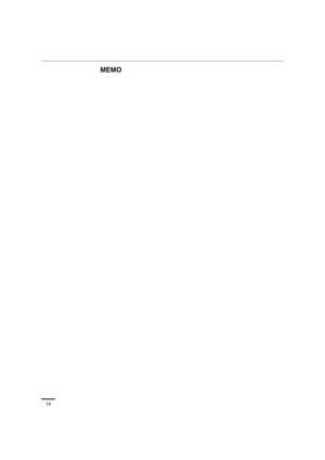 Page 1414
MEMO
F569695_VRF_EN.fm  Page 14  Thursday, August 14, 2014  3:43 PM 