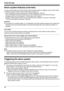 Page 44Alarm system features (overview)
You can use the system as an alarm system. When the alarm system is triggered, such as when motion
is detected or when a window or door is opened, the system can:
– send a notification to your mobile devices ( “Status notifications”, Page 37)
– call a pre-programmed phone number (such as your mobile phone or work phone) and play a message to alert you to the situation ( “Alert by phone call”, Page 47)
– execute a smart control scenario, such as recording camera images or...