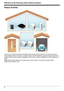 Page 6Peace of mind
You can use a variety of sensors, including motion sensors, window sensors, door sensors, and the
sensor features built in to cameras, to trigger camera recording features, call a pre-programmed phone
number when the alarm system is triggered, sound a siren, or send a notification to your smartphone or
tablet.
Additionally, backup batteries can supply power to your devices in the event of a power failure.
Select an item to learn more.
6
Welcome to the Panasonic Home Network System!   