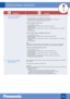 Page 17Qu estion Answer
D15 How can  I  turn  a smart  plug on 
or off  using  the telephone 
handset KX - HNH100? There are 3 ways to turn  smart  plugs on  and off.
1. All  smart plugs  can be turned  on  or off at once.
2. All  smart plugs  in a selected area can  be turned  on or  off at once.
3. Individual  smart plugs  can be turned on  or off. 
Turning  all plugs  on or  off at once
1 . Press  [M ENU # 8 0  2]
2. Press  the   [ ▲
]  or  the [ ▼
] button  to select  “All locations”
3. Press  [SELECT]
4....