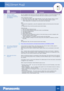 Page 45Qu estion Answer
J12 How do  I  register 
additional  smart plugs 
(KX - HNA101)  to the  Hub 
(KX - HNB600) You  can register each device by using  the registration  buttons  or  the [Home Network] app. 
(This  procedure  is not  required for devices that were included  as part of a bundle)
Using  registration  buttons
1.  Hub: Press  and hold  [ C OTHER  DEVICE]  until  the LED  indicator  blinks  in  green.
2.  Smart plug:  Press and hold   [ C ]  until  the LED  indicator  blinks  in  green.
・
W hen...