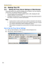 Page 164Operating Instructions
164
3.9 Setting Your PC
3.9.1 Setting the Proxy Server Settings on Web Browser 
If the proxy server is not used, the settings are not required. If you are using the 
proxy server, the following settings are required.
 To communicate with a camera installed inside a LAN, changing the web 
browser settings is recommended.
 A firewall of a proxy server in a corporate environment may prevent access to 
the camera. Consult your network administrator.
Note
 A proxy server is used to...