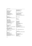 Page 116Operating Instructions
116
A
AC adaptor 12, 20, 104
ActiveX Controls 39
Administrator 56
Alarm Mode 64
Alarm trigger 64, 65
ASCII character table 93
Authentication 11, 36, 57, 59
Auto Adjustment 55
B
Brightness 75
Broadband Router 32
Buffered Image 42, 63, 65, 66, 69, 70, 72
C
Camera Name 54
Camera Setup 74
Category 5 cable 20
CATV/xDSL/Optical cable modem 18
Circuit diagram 92
CLEAR SETTING button 15, 97
Configuration window 30
D
Date and Time 54, 55
DC IN jack 15, 20
DC plug 20
DDNS (Dynamic Domain...