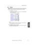 Page 121Operating Instructions
[For assistance, please call: 1-800-272-7033] 121
System
Features
4.6.5 Support
Support windowallows you to jump to the Panasonic web site and to transmit the KX-
HGW600’s hardware and software information to the support team for assistance. You
do not have to register the information of a particular item if you do not want to.
1.Click[Support]on the Setup Page.
 If you do not want to register the information of an item, selectDo not send
from the drop-down menu.
 To clear the...