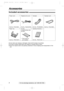 Page 66
Accessories
For fax advantage assistance, call 1-800-435-7329.
Included accessories!
Power cord ..............1Telephone line cord...1 Handset ...................1
Paper tray ...............1 Ink film .....................1
(complimentary test
ink film)
lIf any items are missing or damaged, check with the place of purchase.
lThe part numbers listed above are subject to change without notice.
lSave the original carton and packing materials for future shipping and transportation of the
unit.
Part No....